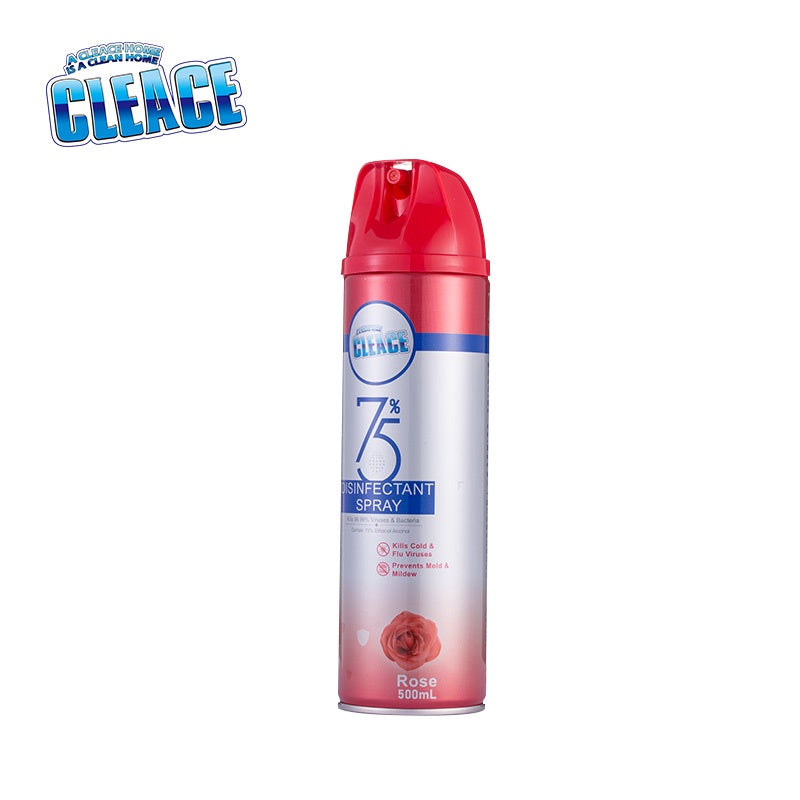 CLEACE Disinfecting Aerosol Spray 75% Alcohol 500ML