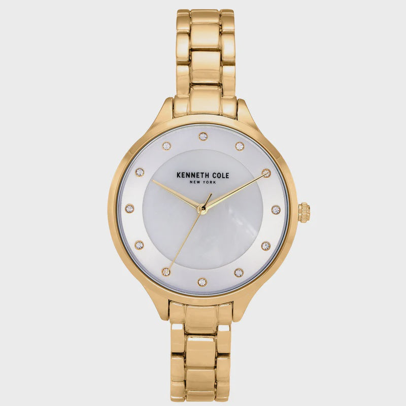 KENNETH COLE Watch Women Gold Bracelet 50940003