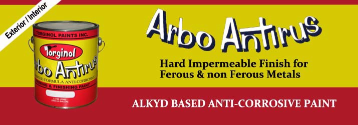 ARBO Paint ANTI-RUS Red Bright 1 Gal