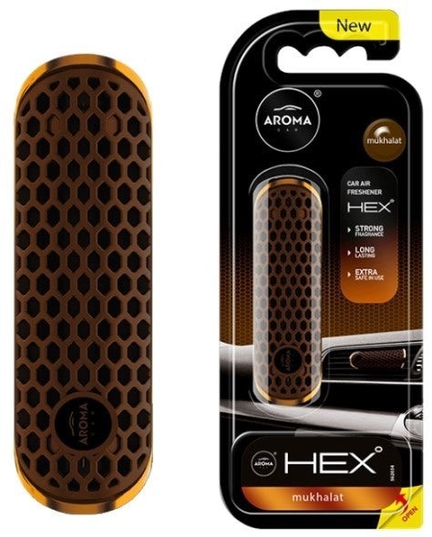 AROMA Car Air Freshener Hex Mukhalat Polymer