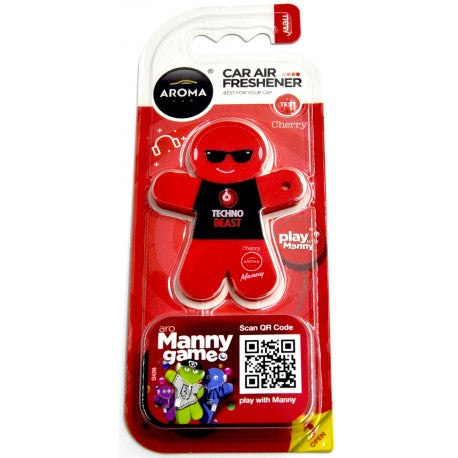 AROMA Car Air Freshener Cherry Manny Polymer