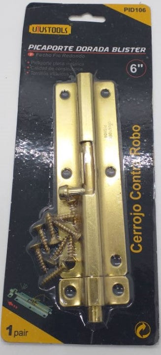 UYUSTOOLS Tower Bolt 6" #PID106