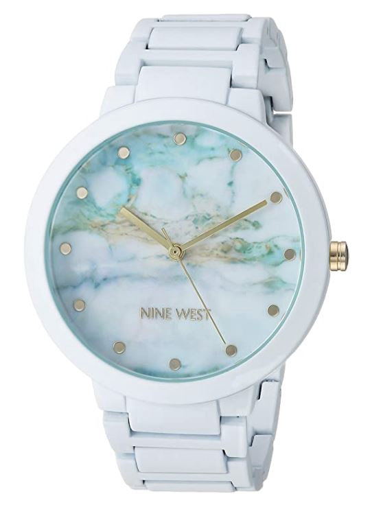 NINE WEST Watch Women Rubberized Bracelet Watch