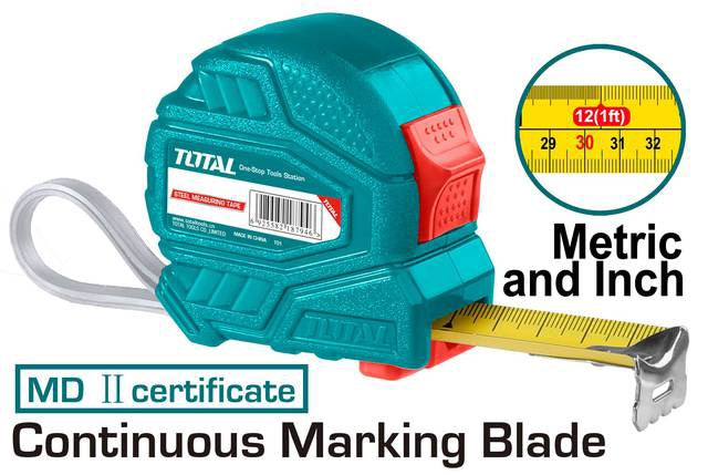 TOTAL Measuring Tape 5M TMT126352