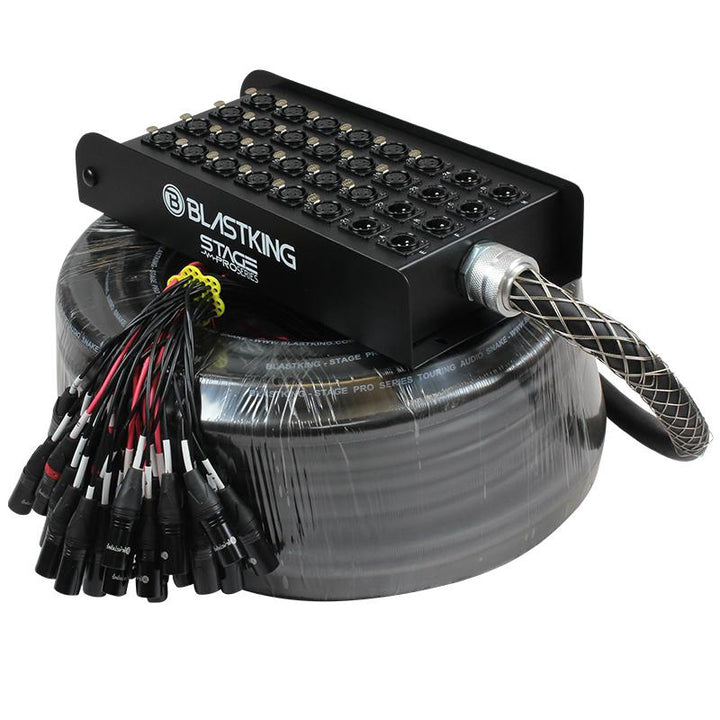 BLASTKING Stage Cable Snake IBKE-SPS24X8-100 100'