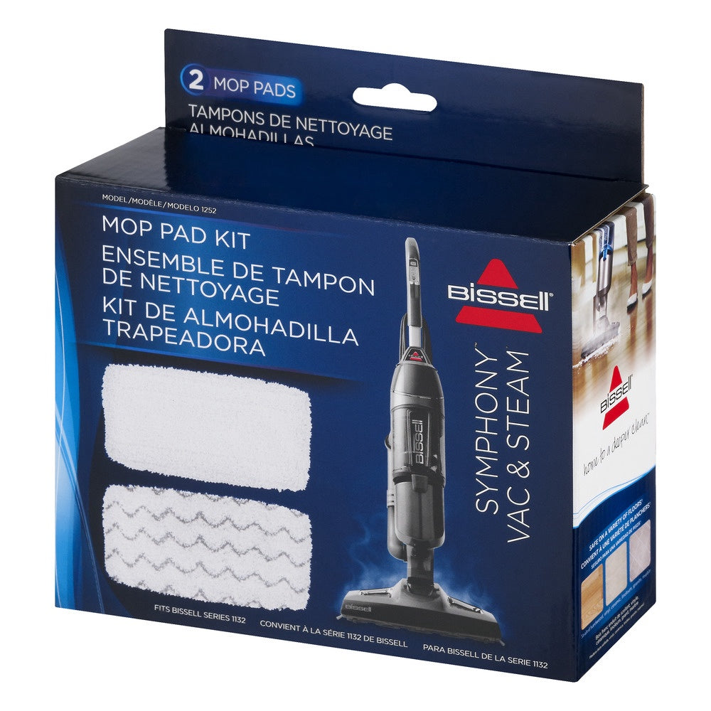 BISSELL Vacuum Cleaner Pad Kit 1252 for 1132 Symphony