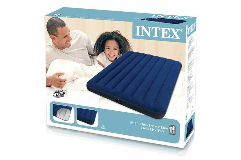 INTEX Mattress Air 68758 54" X75" X8 3/4" 2P