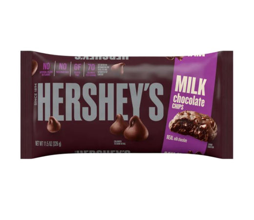 HERSHEY'S Baking Milk Chocolate Chips 11.5OZ 326G