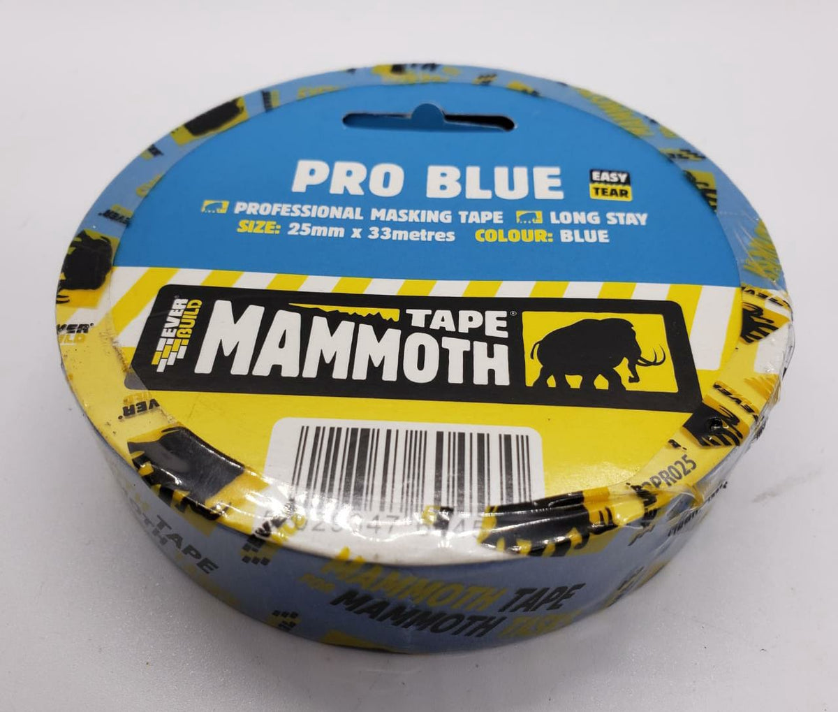 EVER BUILD Tape Masking 1" Pro Blue Mammoth