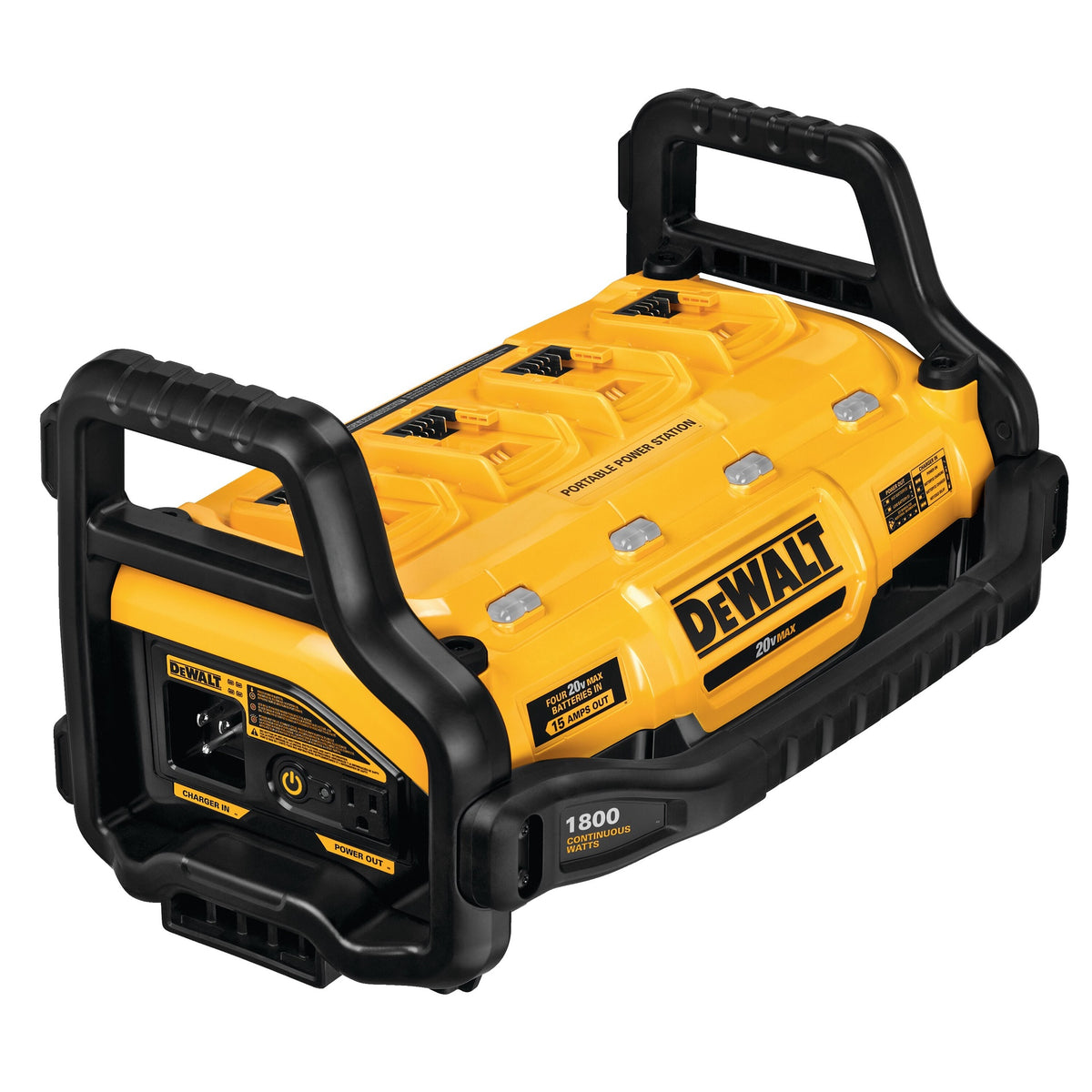 DEWALT Portable Power Station & Battery Charger DCB1800B 1800W