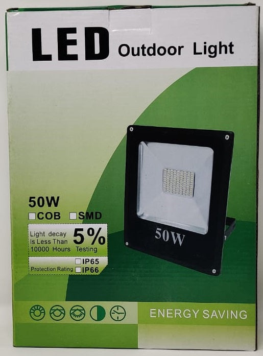 Lamp LED Flood 12V 50W IP66 W Outdoor Light 200630