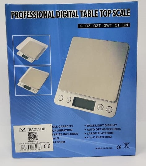 Scale Digital (Gold) Professional Digital Table Top Scale