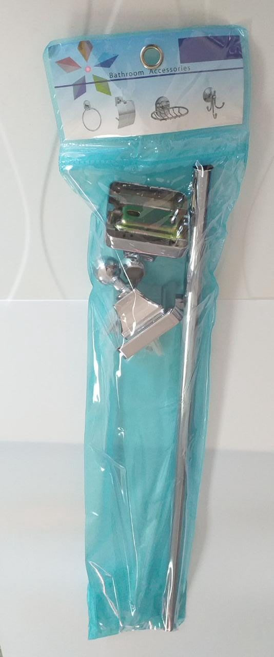 Towel Rack 24" Square End Nickle NSC-1044