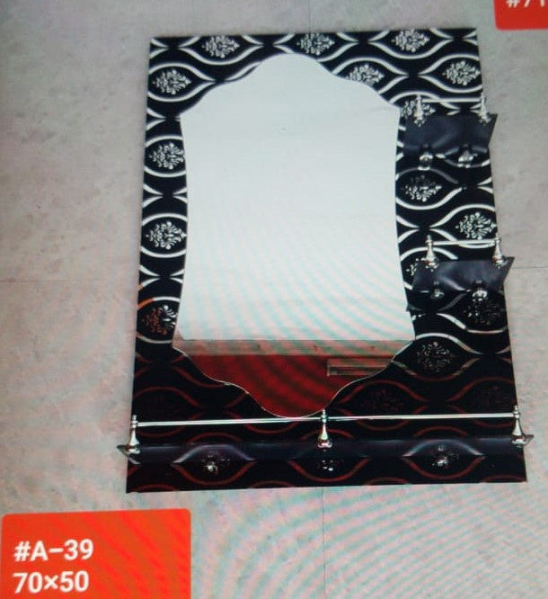 Mirror Dec 70 CM X 50 CM W/SHELF #A-39