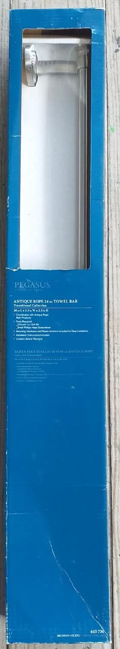 Towel Rack 24" Pegasus AL-ANQ24-21P/445-730