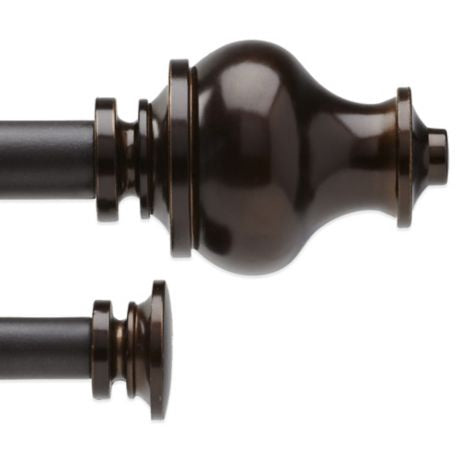 UMBRA Curtain Rod Ext 28"-48" Design Double / 244592-213-B11 Duala