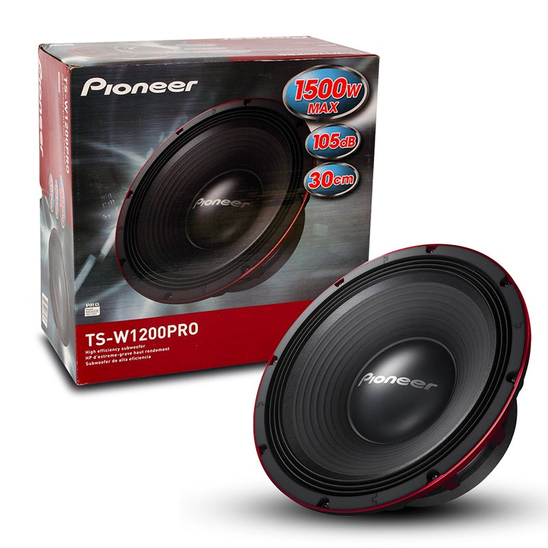 PIONEER Speaker Car 12" TSW1200PRO Each