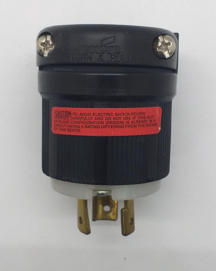 COOPER Plug 3 Pin 20AMPS L1120P