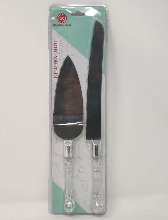 GENERIC Knife Set Stainless Steel 2PCS Pack BL-4010 Kitchen Tool Zheng Jie