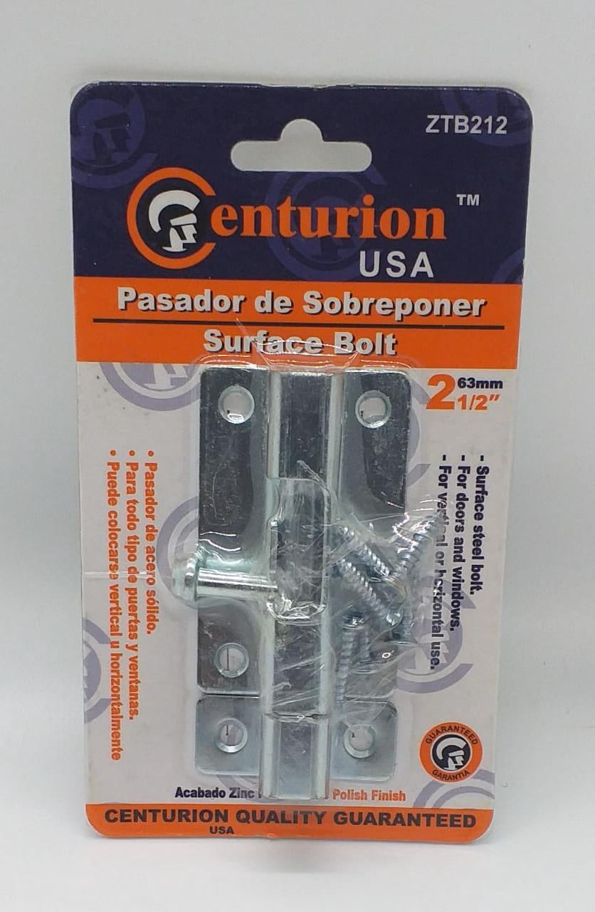 CENTURION Tower Bolt 2 1/2" Nickle ZTB212