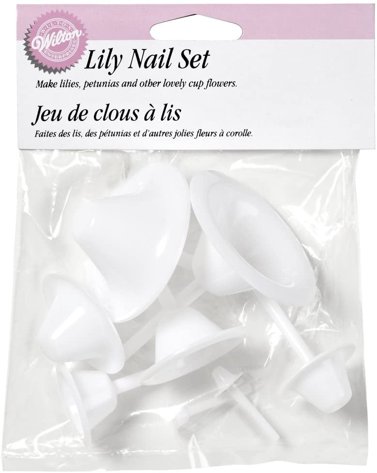 WILTON Baking Lily Nail Set 403-9444