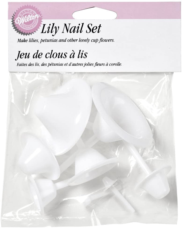 WILTON Baking Lily Nail Set 403-9444