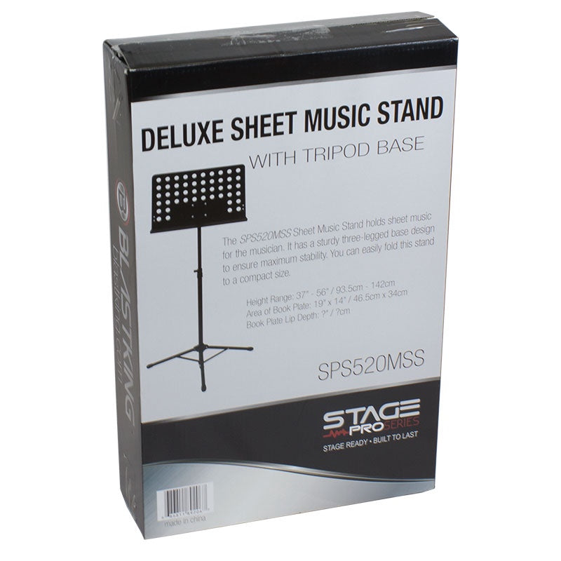 BLASTKING Music Stand Metal IBKE-SPS520MSS Sheet