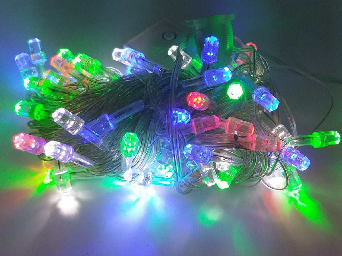 Fairy Light 100LED Multi Color Big Bulbs Mabuhay Star