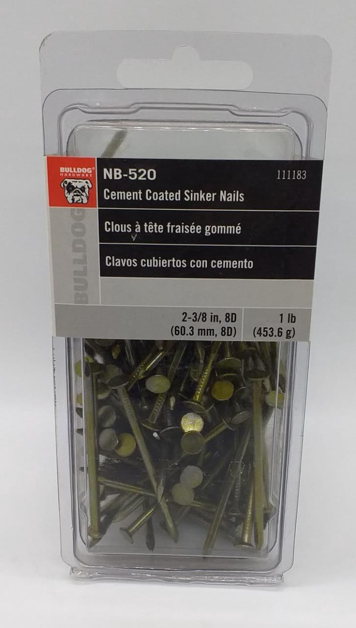 BULLDOG Nail 2 3/8" Cement Coated Sinker NB-520