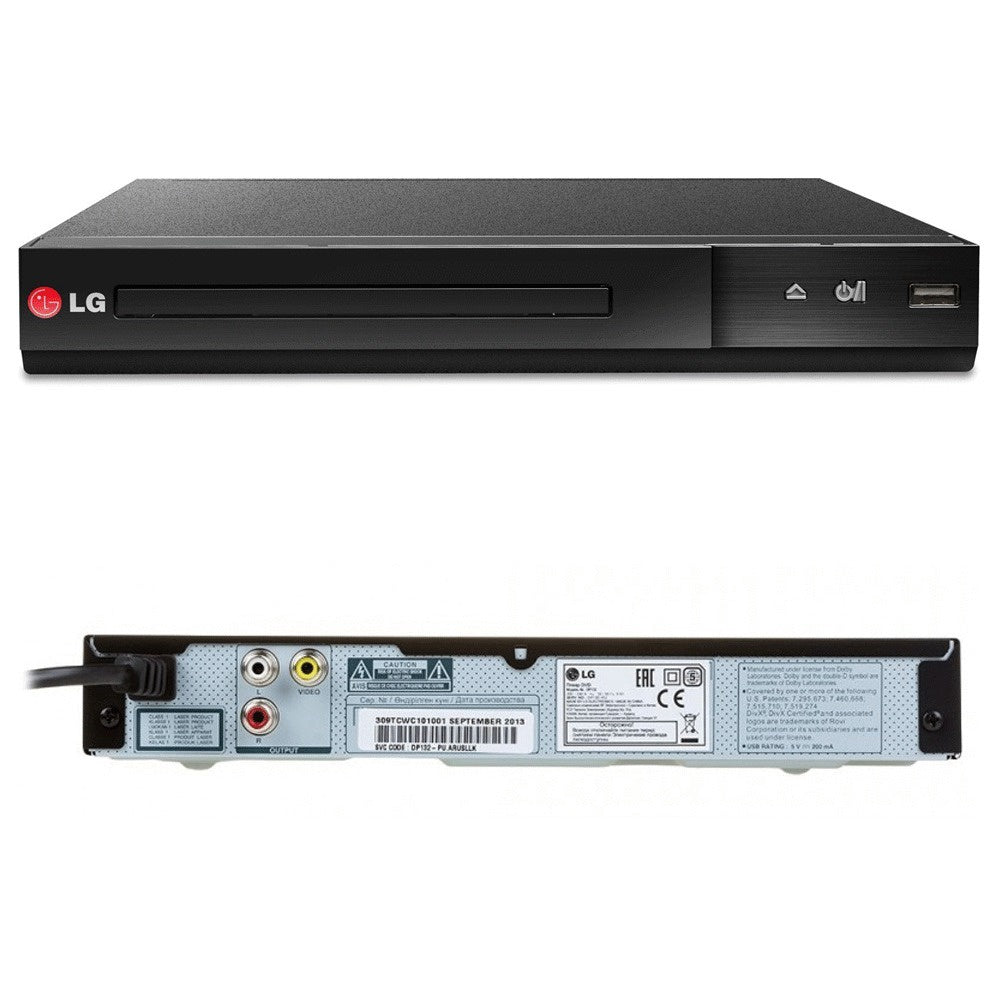 LG Dvd Player DP132 with USB