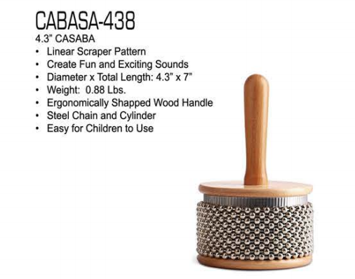 STUDIO Z Cabasa 438 4 3/8"