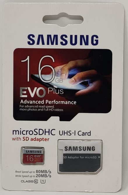 GENERIC Computer Sd Micro Card 16GB with 1ADPTOR Evo Plus