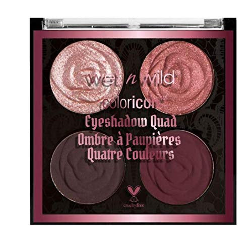 WET N WILD Makeup Eyeshadow Quad Rebel Rose Color Icon