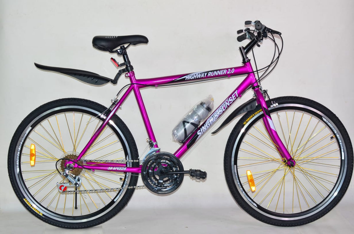 SINGH'S SUNSET Bicycle 26" Gents Singh S/S Eco Blade Rim