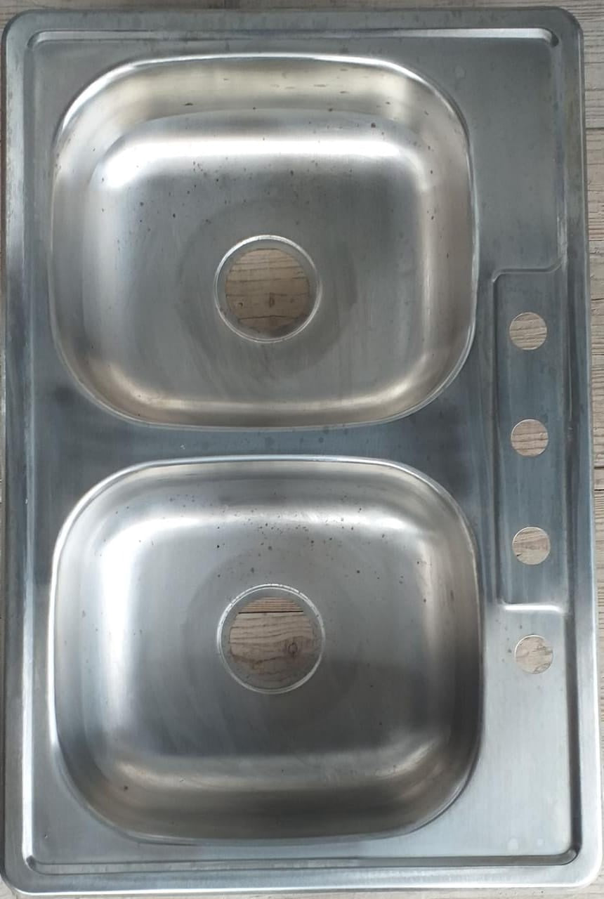 BROWN USA Sink D/BOWL 33" X 22" #BR33226 4 Ho