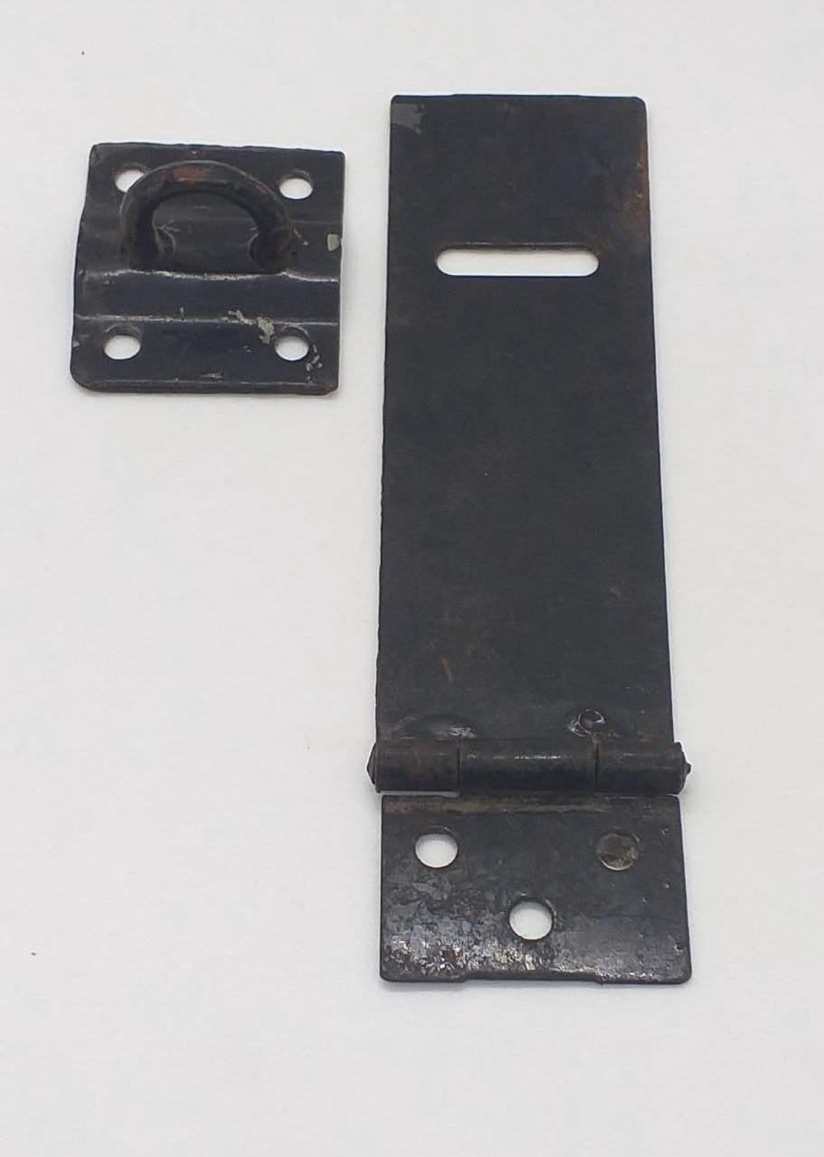 Hasp & Staple 3" BRASS/BLACK Steel Sale