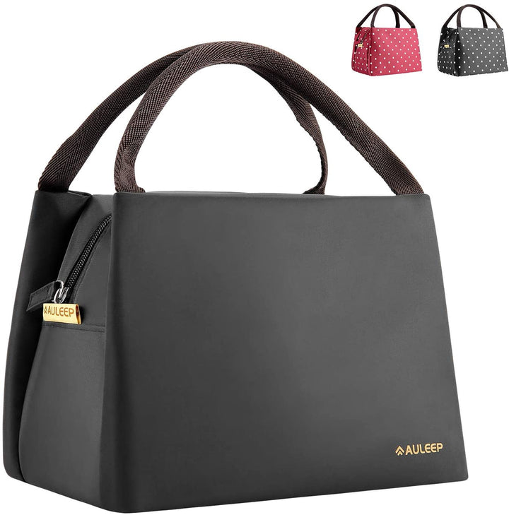 Bag Insulated Lunch Auleep Portable Lunch Bag Lunch Bag Tote for Men Women Children |Lunch Organizer for Work School Travel