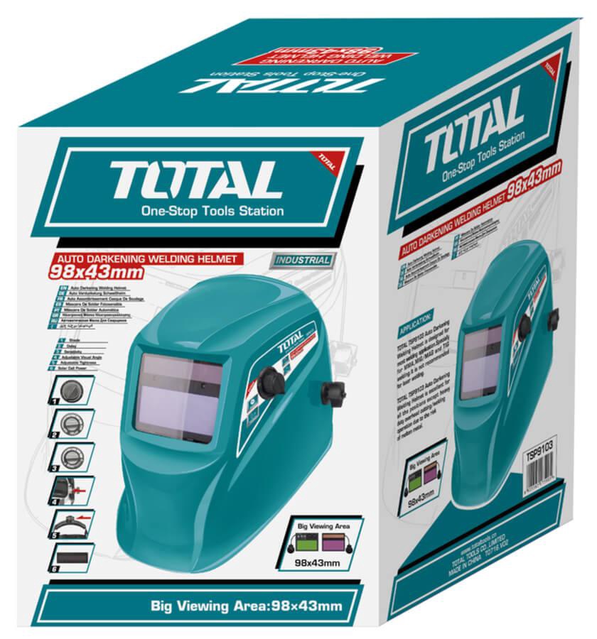 TOTAL Welding Helmet TSP9103 Auto Darkening