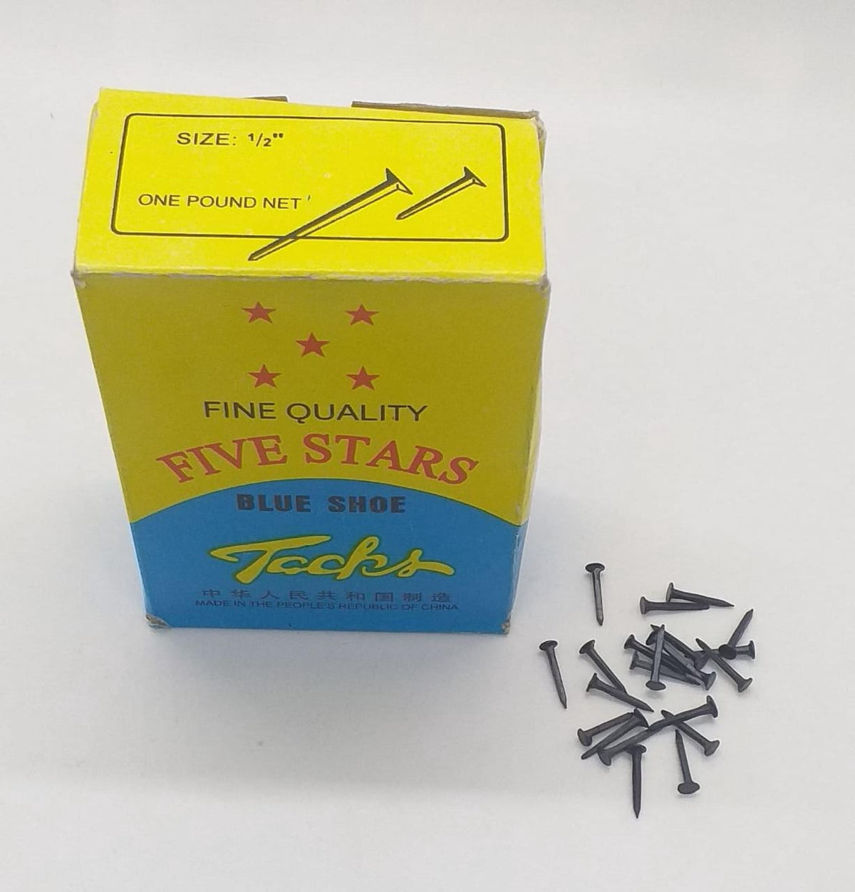 Tack Shoe Box 1/2"