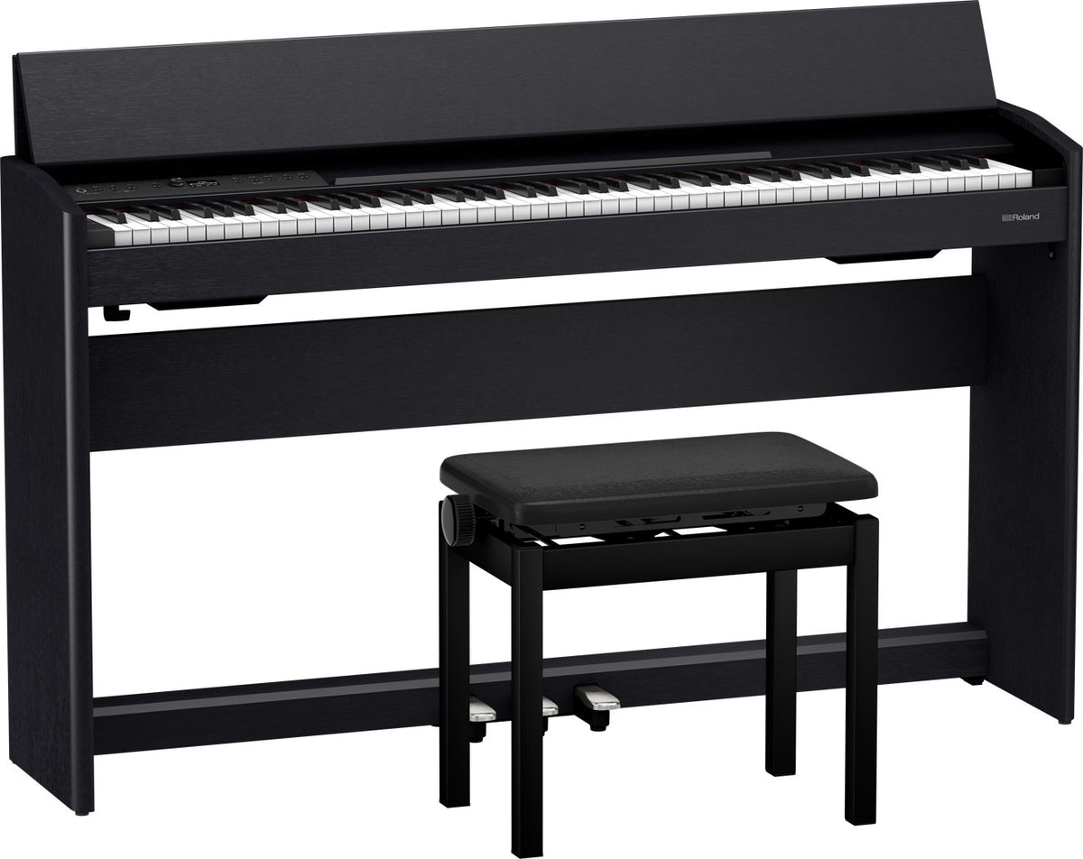 ROLAND Key Board F701CB Piano with Wood Stand and Seat