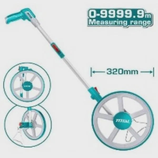 TOTAL Measuring Wheel 12" TMT19945