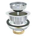 EZ-FLO Sink Waste 30001 1 1/2" X 3 1/2" S/STEEL with Strainer