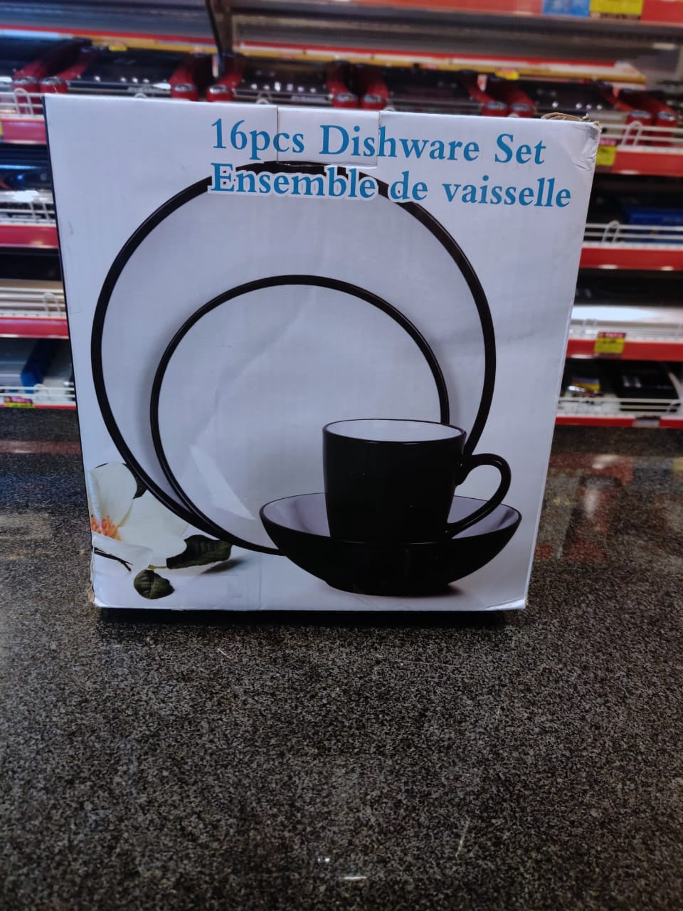 Dinner Set 16PCS Ensemble De Vaissel JY-YYCSP Purple