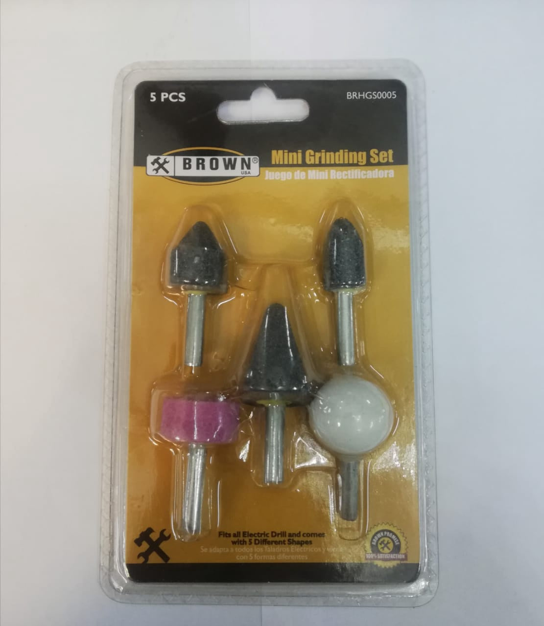 BROWN USA Grinding Stone Set 5PCS BRHGS0005