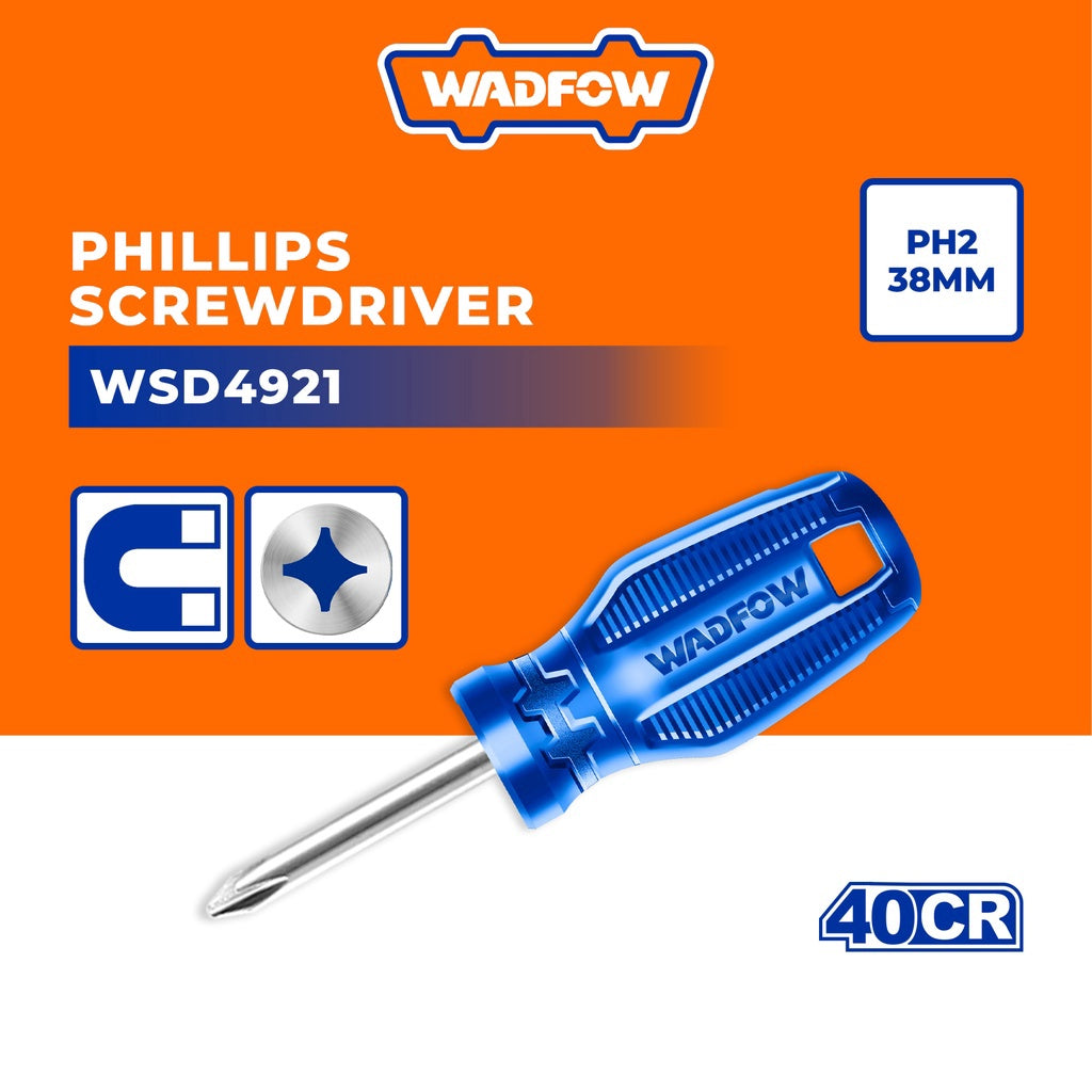 WADFOW Screwdriver 4" Star WSD4921 PH2 X 38MM