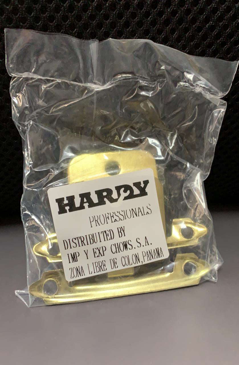HARDY Butt Hinges Spring Gold P.b