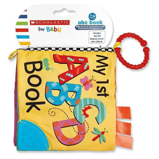 SCHOLASTIC Baby SC77445 Abc Book 1-18 Months Bpa Free