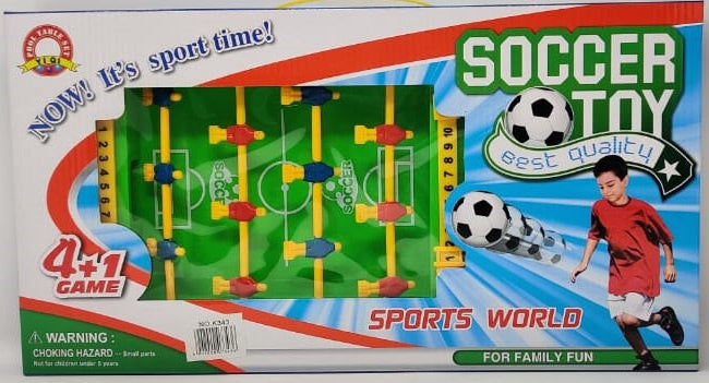 GENERIC Toy Soccer Toy Sports World 4+1 K343