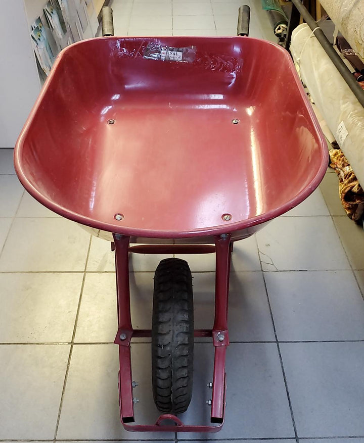 SINGH'S SUNSET Wheel Barrow Red Air Wheel