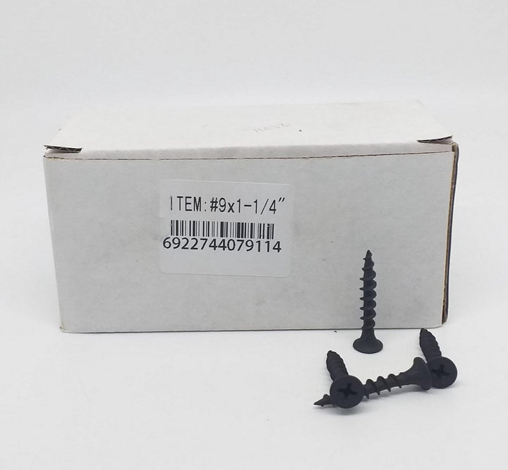 Screw Drywall 9 X 1 1/4" 200PCS Box 6922744079114 Coarse Thread